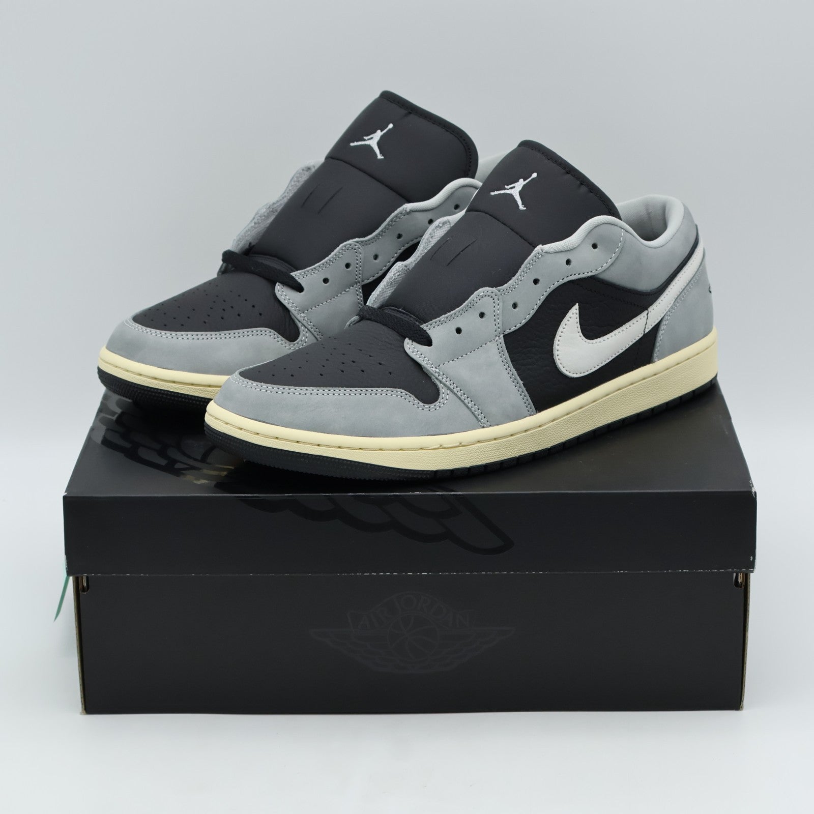 HQ2010-012 Nike Air Jordan 1 Low OG  Light Smoke Grey Off Noir (Men's)