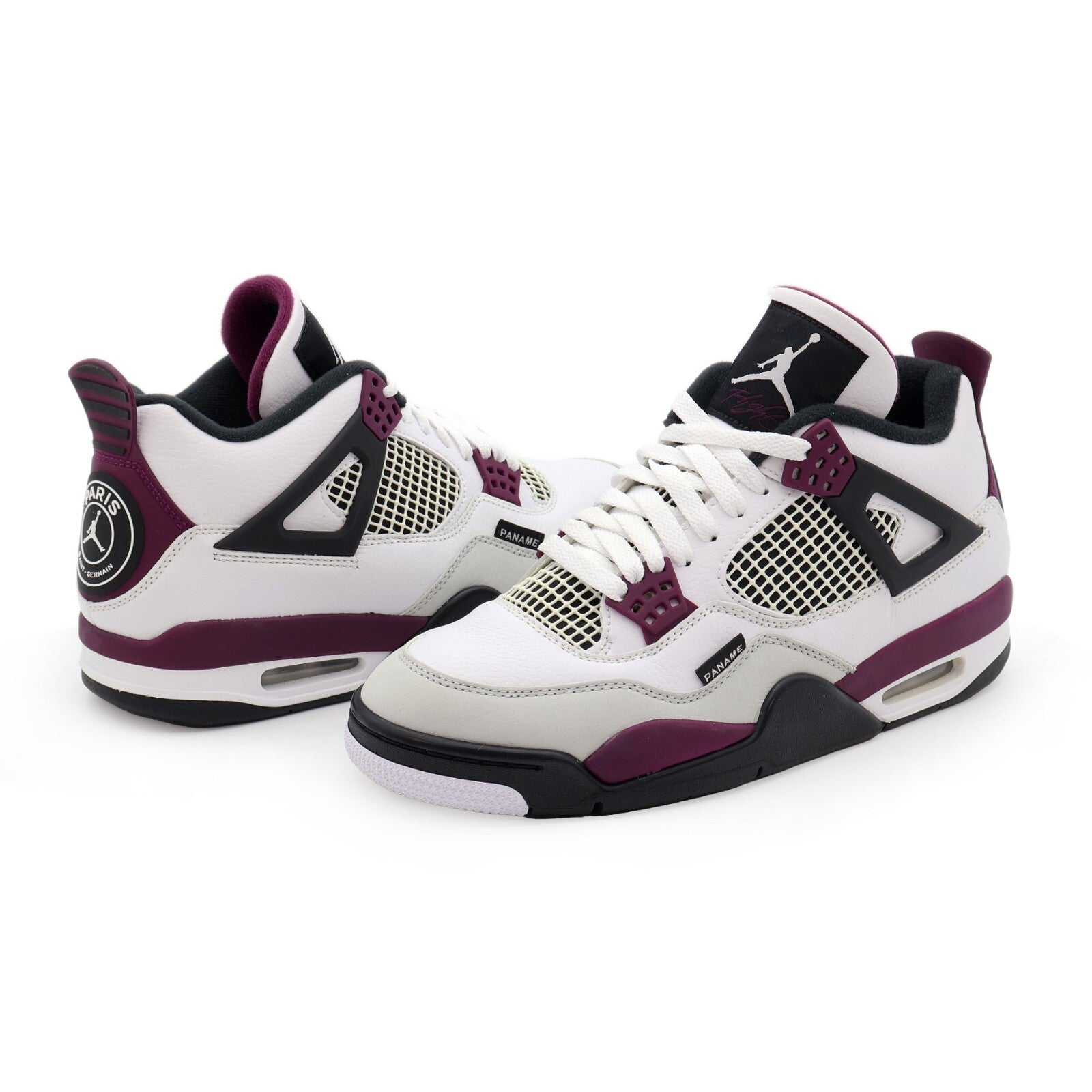 CZ5624-100 Paris Saint Germain PSG Nike Air Jordan 4 Retro White Bordeaux Men's