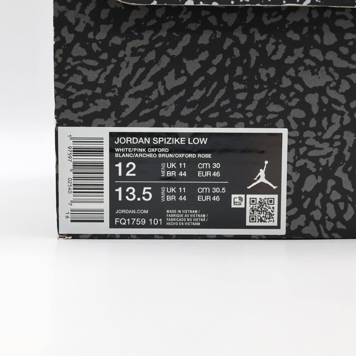 FQ1759-101 Nike Jordan Spizike Low Archaeo Brown (Men's)