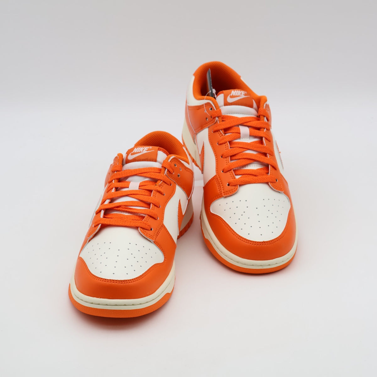 HF5441-106 Nike Dunk Low Retro Syracuse Pale Ivory Safety Orange (Men's)