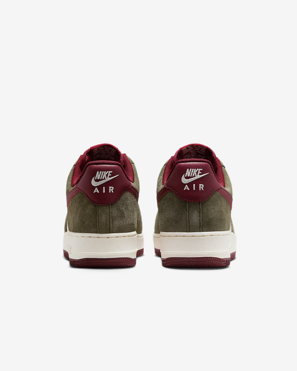 FQ8714-302 Nike Air Force 1 Low Cargo Khaki Pale Ivory Dark Team Red (Men's)