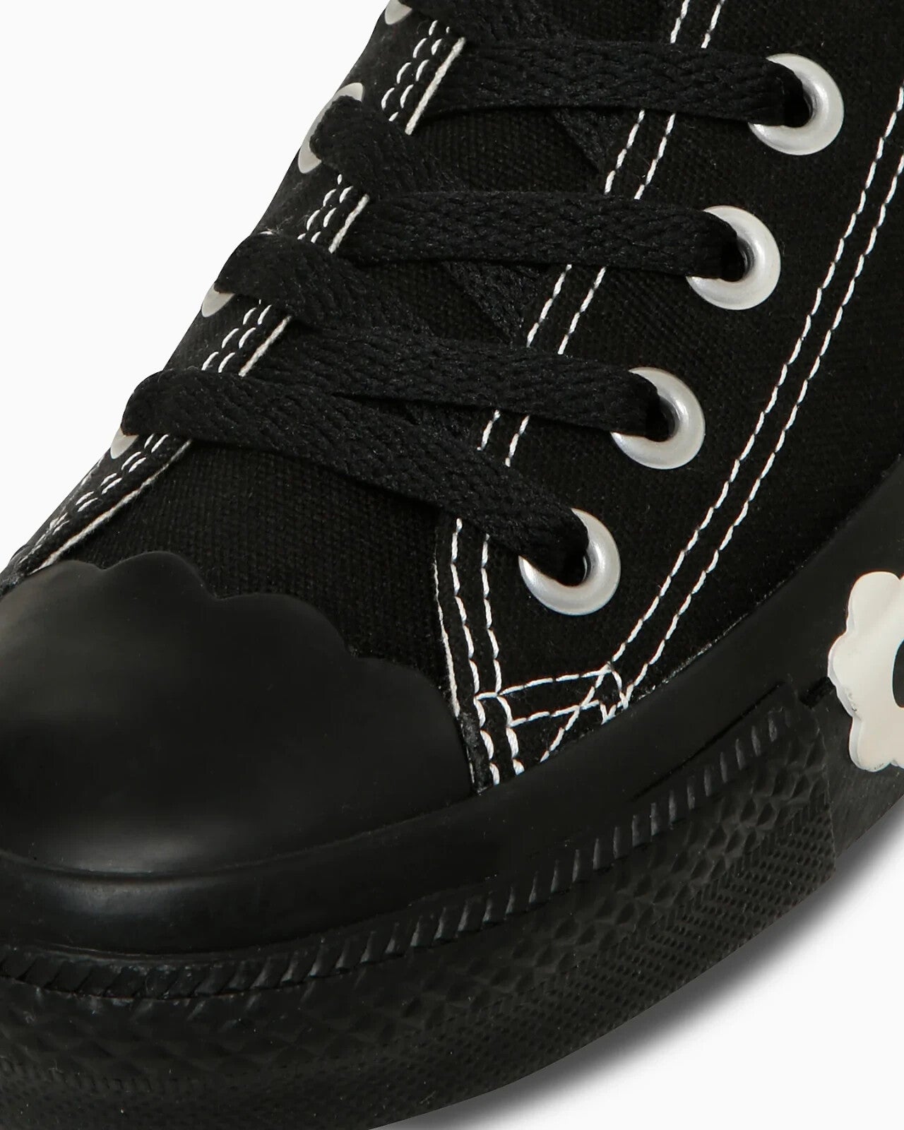 31315800 Converse All Star Flowertoe OX Black (Women's)