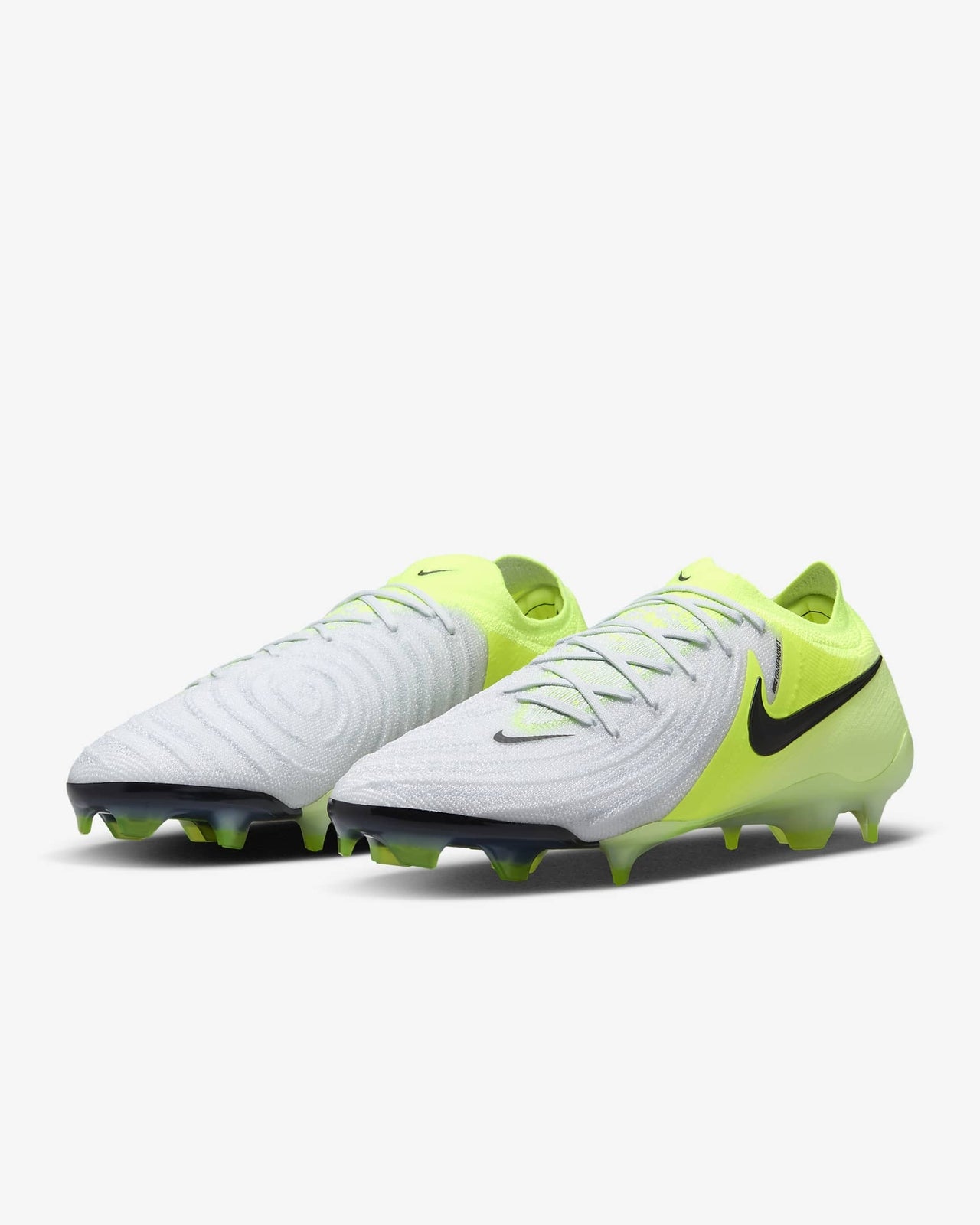 FJ2559-003 Nike Phantom GX 2 Elite Metallic Silver Volt Black (Men's)