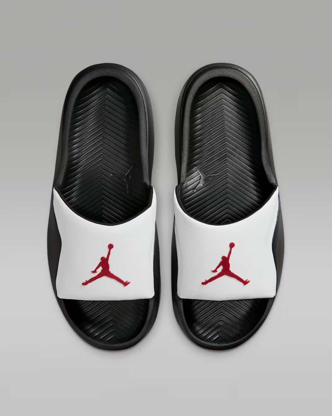HF3263-101 Nike Jordan Franchise Slide White/Black/Gym Red (Men's)