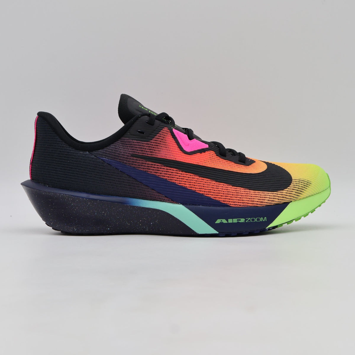 IO9565-400 Nike Air Zoom Rival Fly 4 Dark Obsidian Ghost Green Pink (Men's)