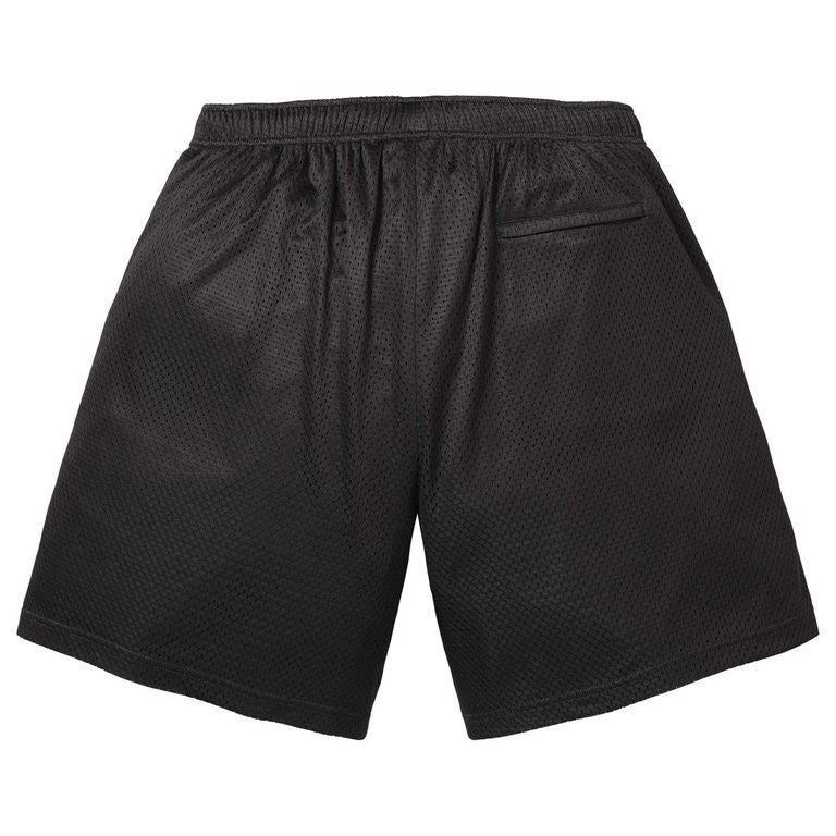 Supreme Rhinestone Mesh Short Black
