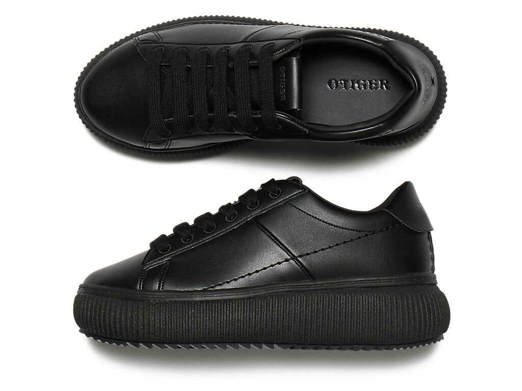 1182A621-001 Onitsuka Tiger Otiger Court Black (Women's)