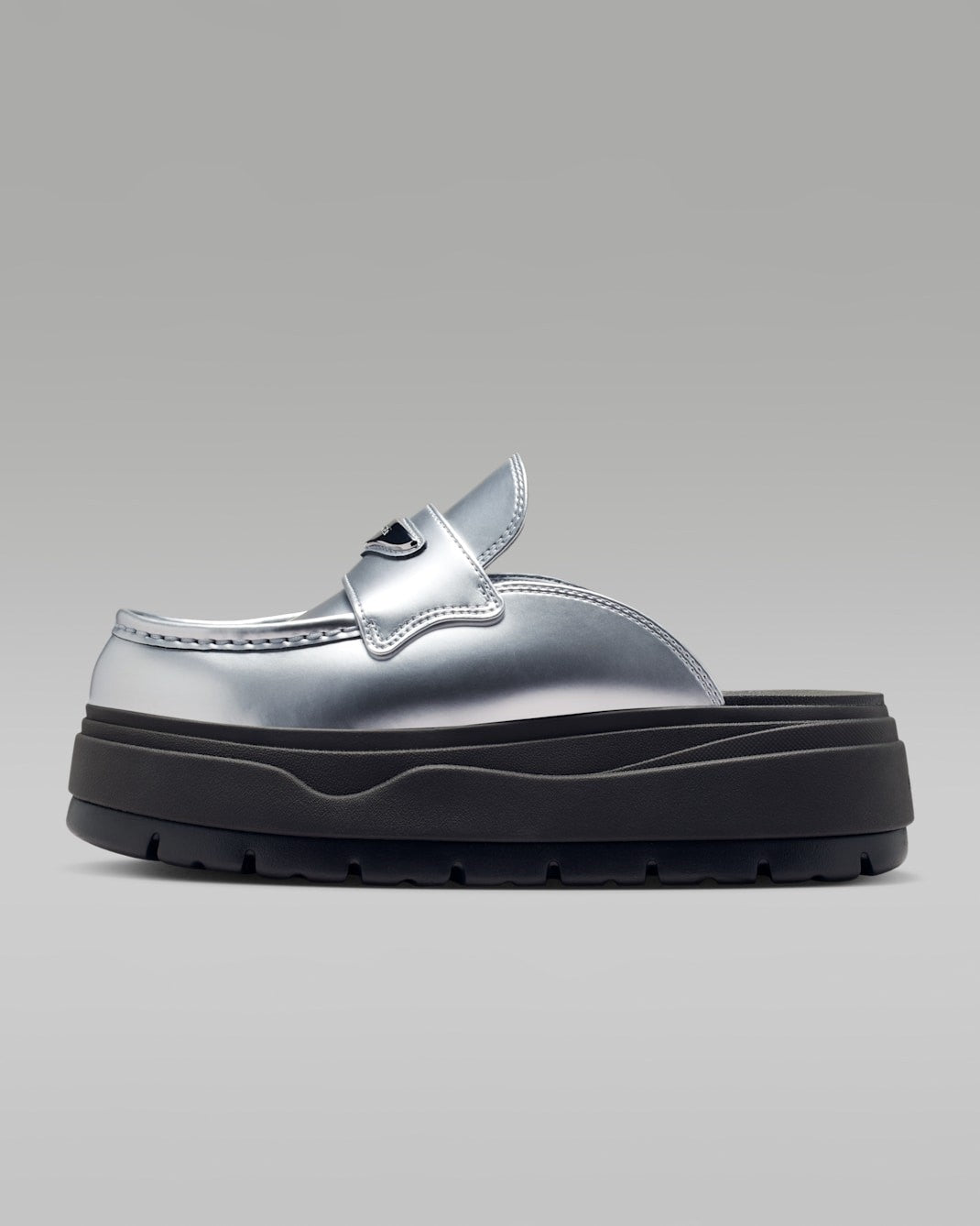IV5071-001 Nike Air Jordan Mule SE Metallic Silver (Women's)