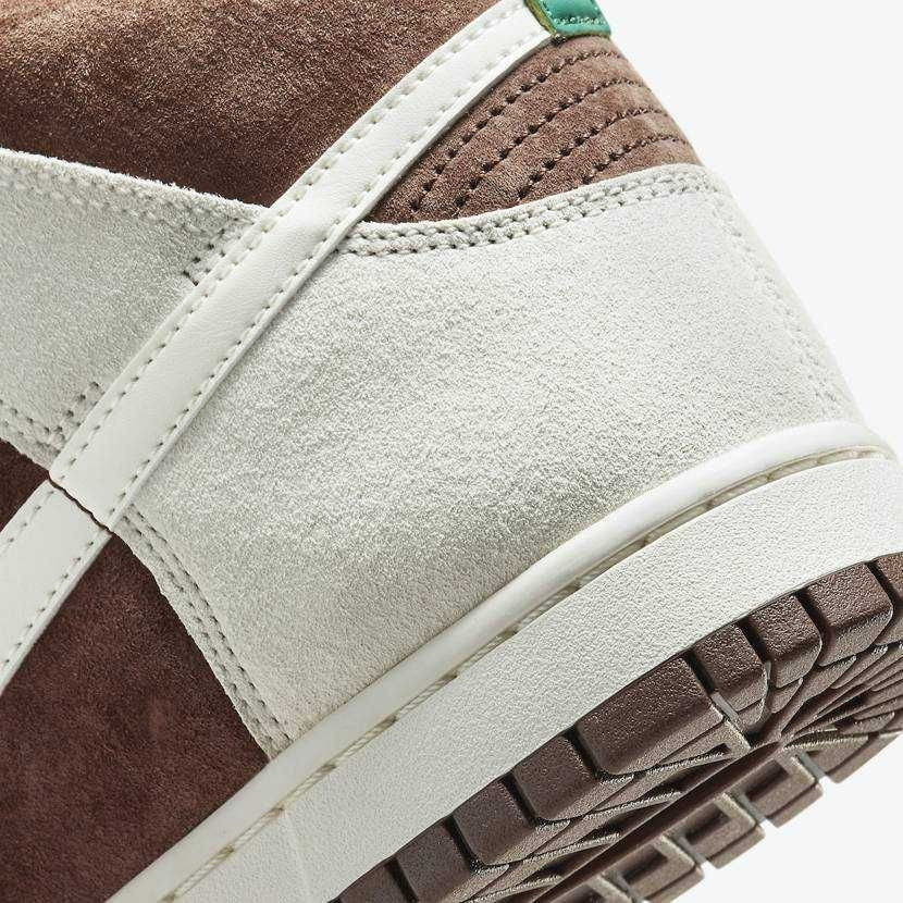 DH5348-100 Nike Dunk High PRM "Light Chocolate" (Men's)