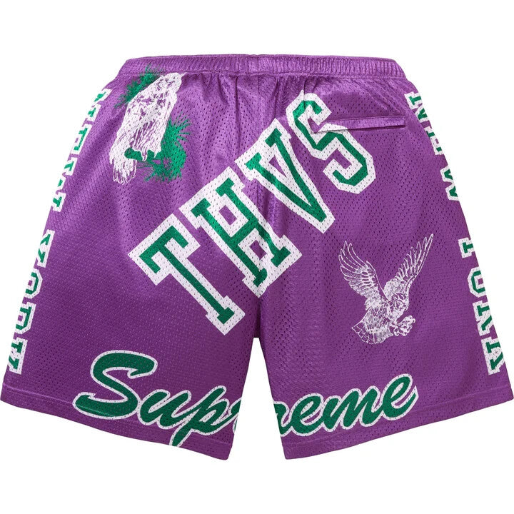 Supreme Varsity Mesh Short Purple