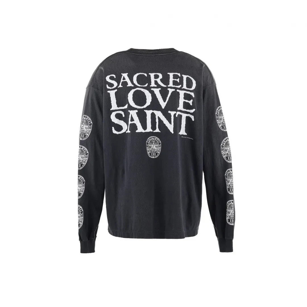 SAINT Mxxxxxx LS Tee Love Saint Black