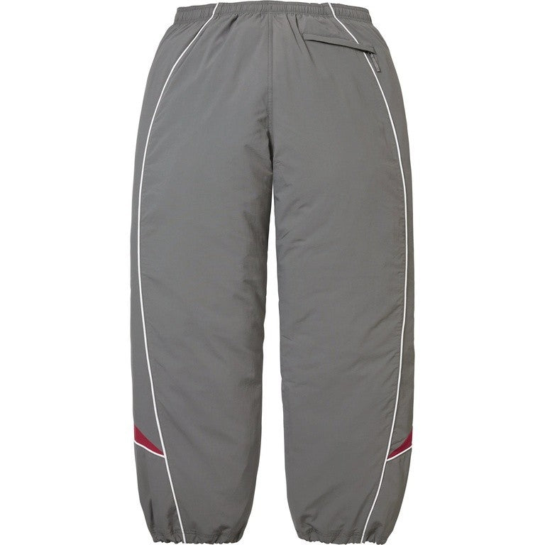 Supreme Contrast Piping Track Pant Grey