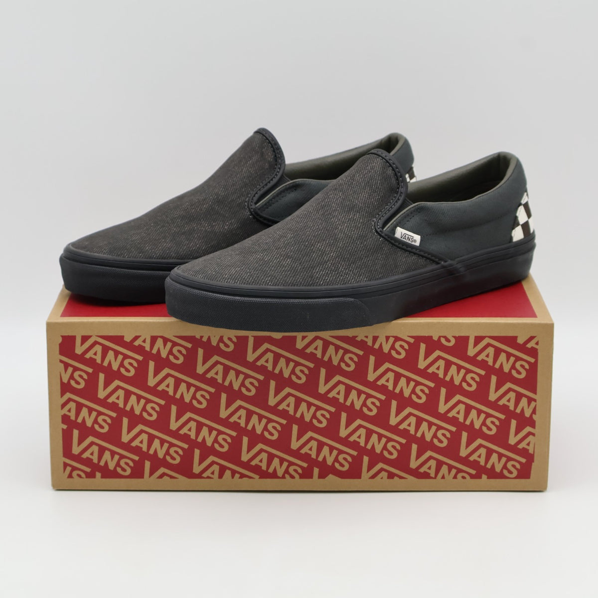 VN000BVZRUX Vans Classic Slip-On Vainl Archive Shadow Black (Men's)
