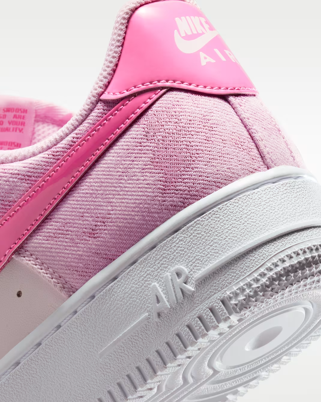IR1974-663 Nike Air Force 1 Low '07 Pink Foam Pearl Pink (Women's)