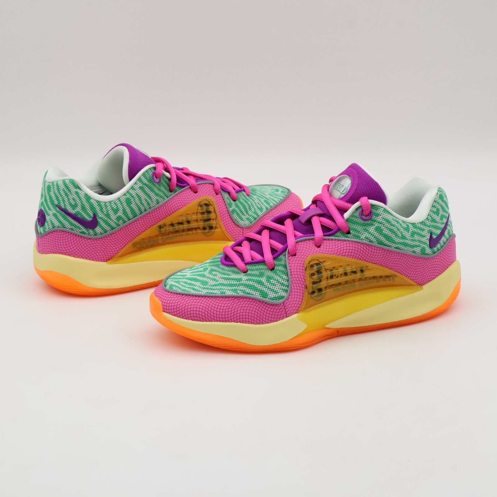 FJ4238-300 Nike KD16 ASW Stadium Green Barely Green Playful Pink Violet (Men's)