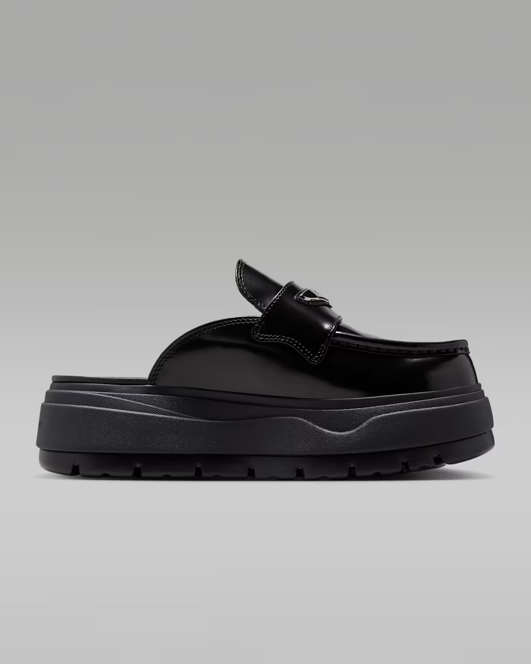 HJ4292-001 Nike Air Jordan Mule Black Metallic Silver (Women's)