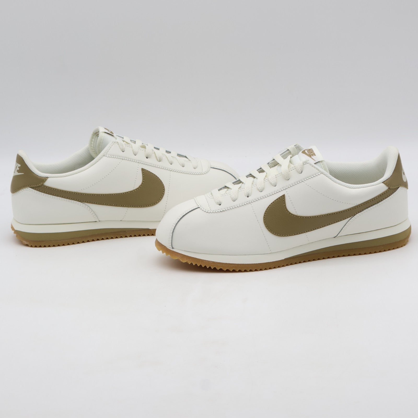 DM4044-109 Nike Cortez Leather Sail Gum Yellow Parachute Beige (Men's)
