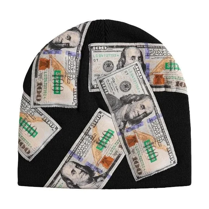 Supreme Money Beanie Black