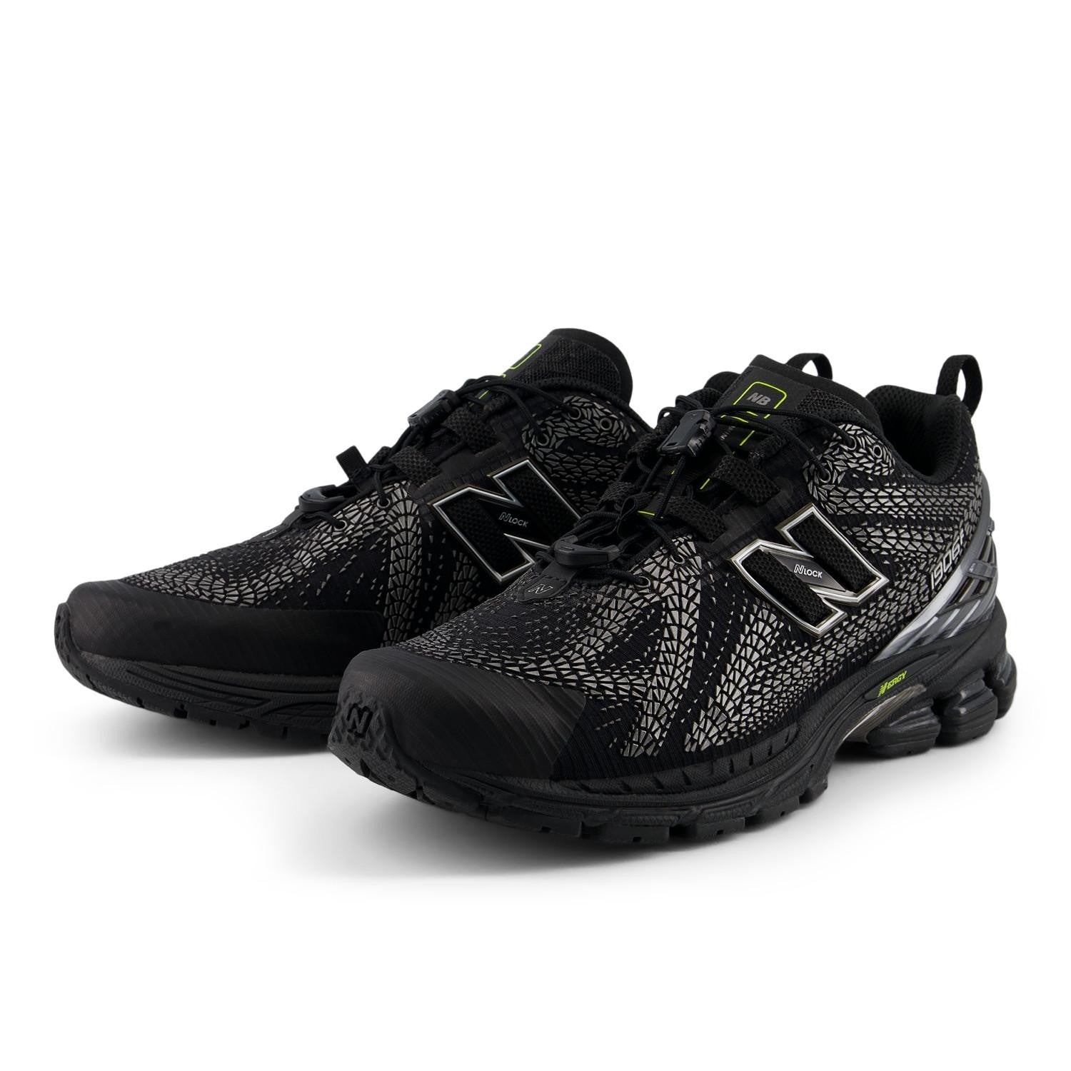 U19068PN New Balance 1906 Black NB 103 White Alkaline Green (Men's)
