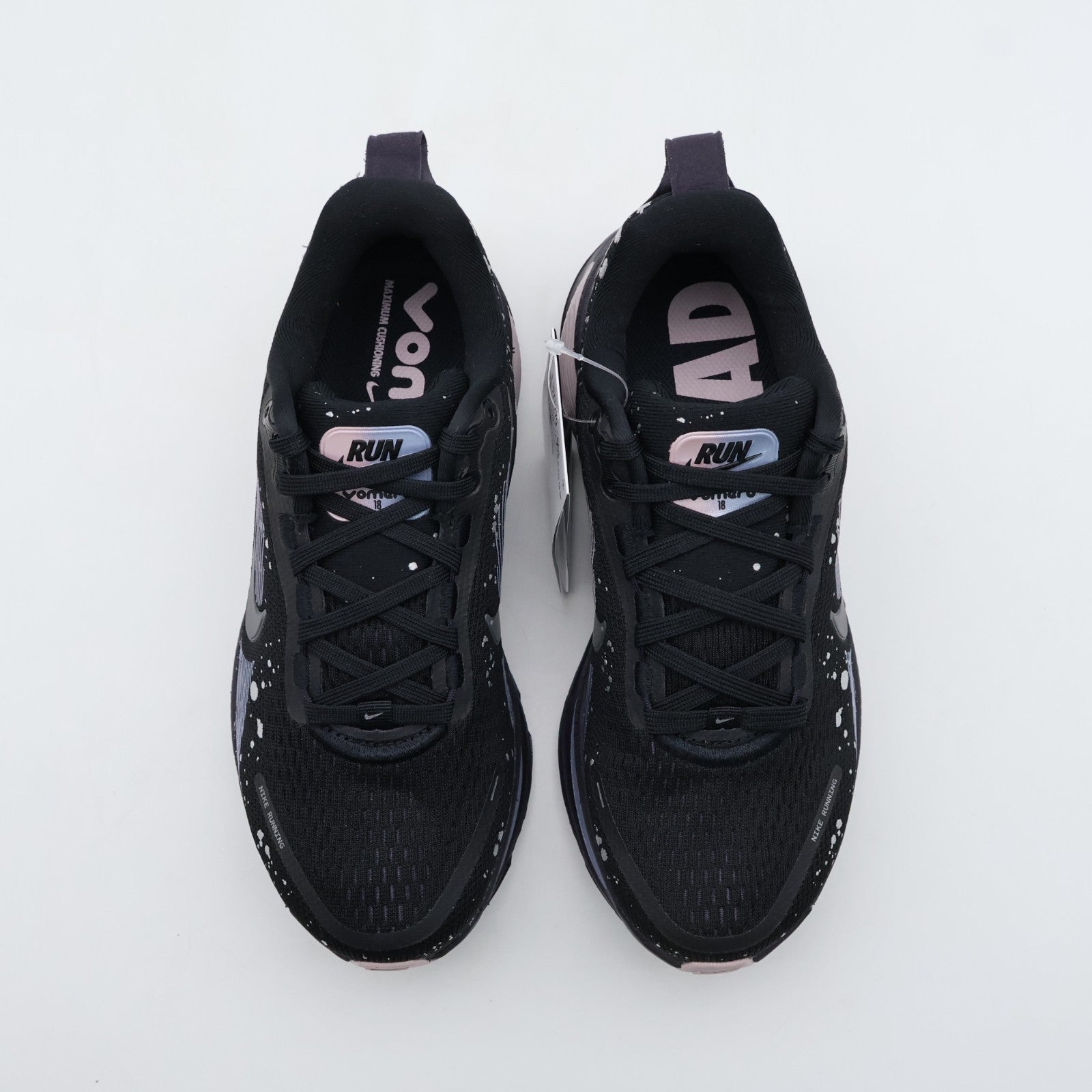 HV1779-001 Nike Vomero 18 Black Cave Purple Ashen Slate (Women's)