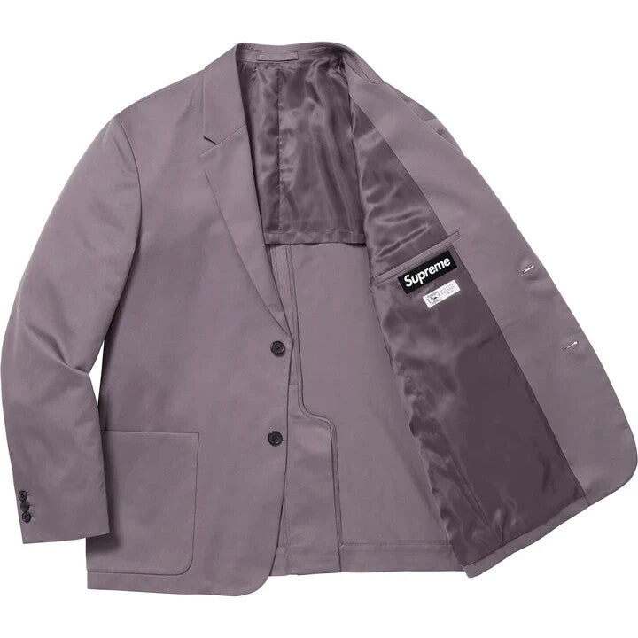 Supreme Sea Island Cotton Suit Purple
