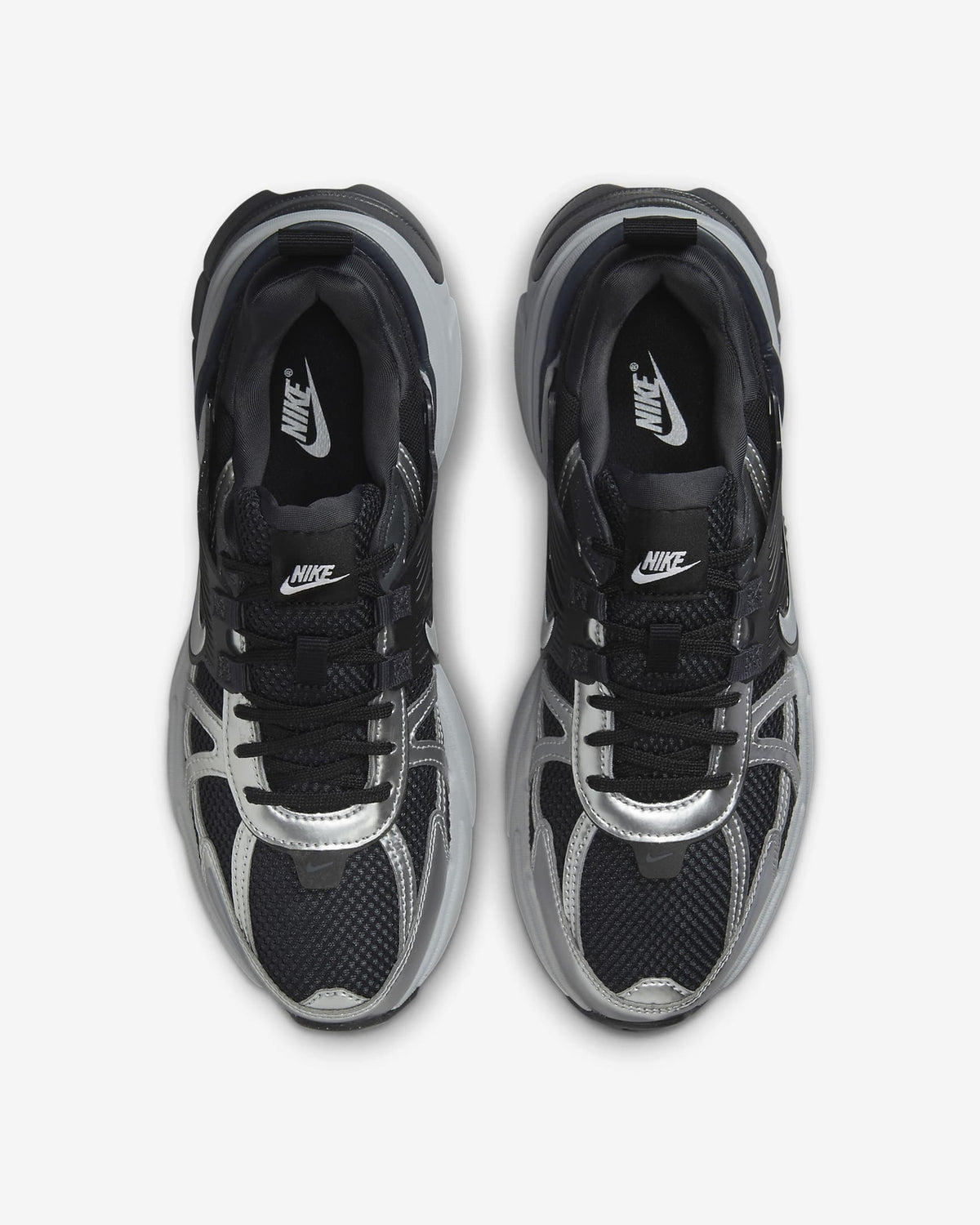 FD0736-005 Nike V2K Run Black Anthracite Dark Smoke Grey Silver (Women's)