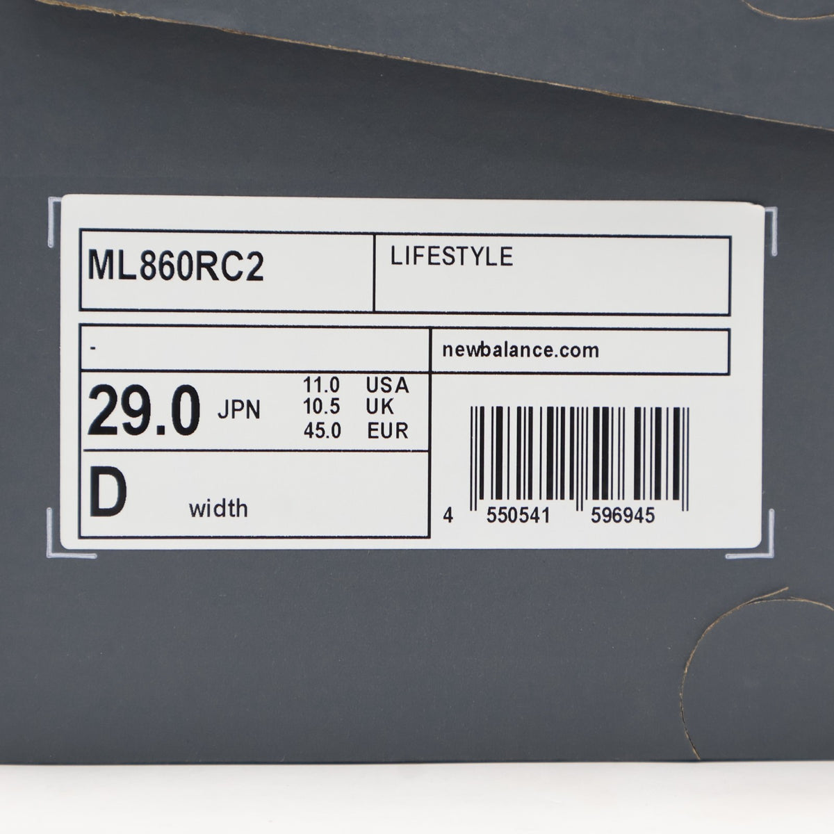 ML860RC2 New Balance 860V2 Midnight (Men's)