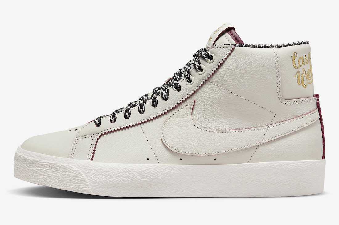 FQ0795-100 Welcome Skateboarding Nike SB Blazer Mid Sail (Men's)