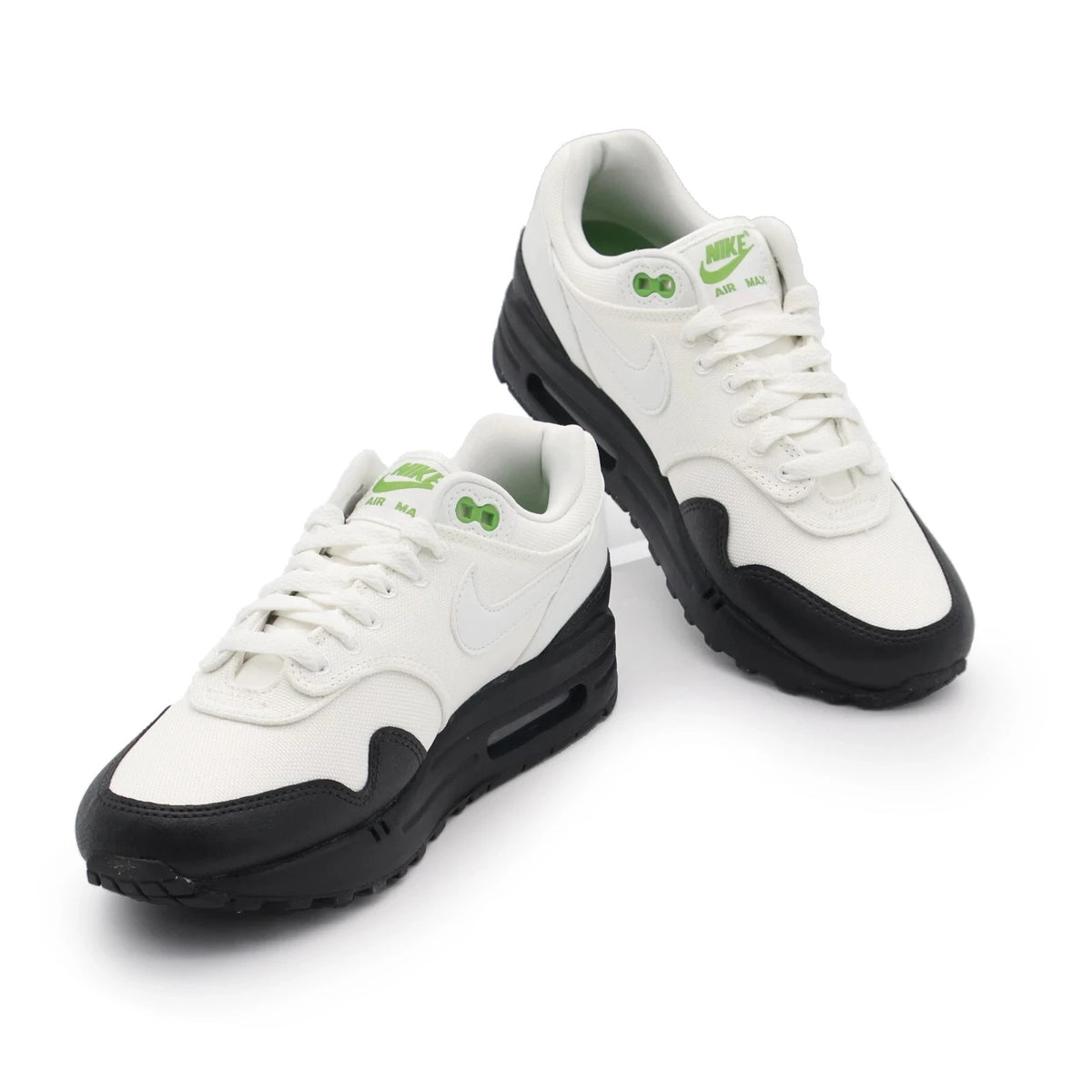 FZ5160-121 Nike Air Max 1 SE Summit White Black White Chlorophyll Green (Men's)