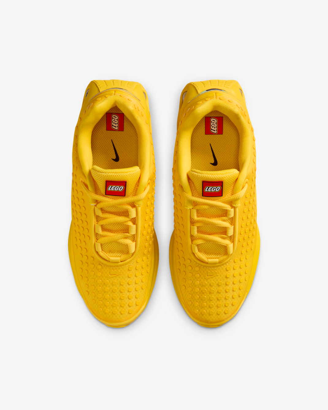 IH7671-700 LEGO Nike GS Air Max DN Tour Yellow/Volt Rush Red Black