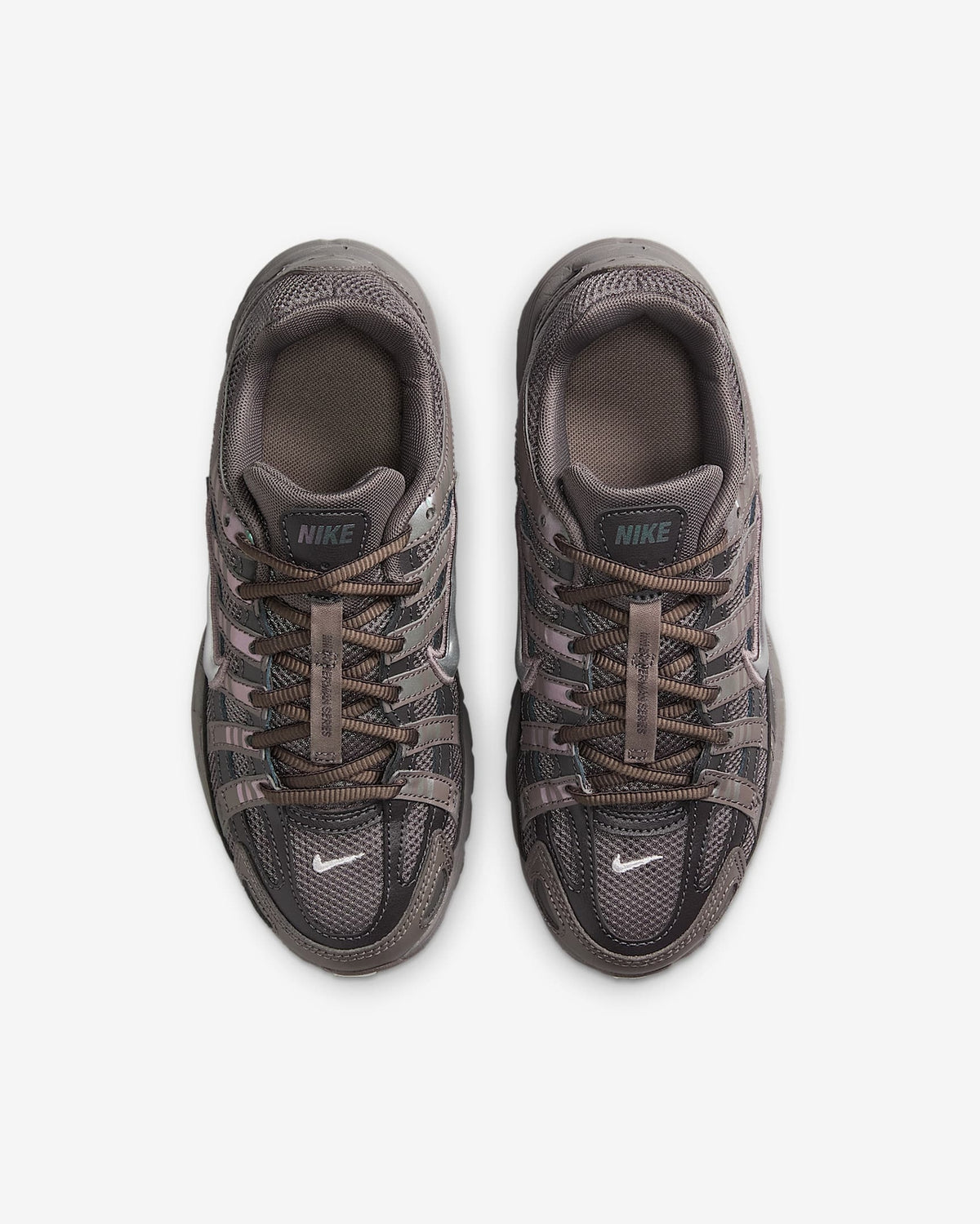 HV5064-200 Nike GS P-6000 Cave Stone Medium Ash Flat Pewter Metallic