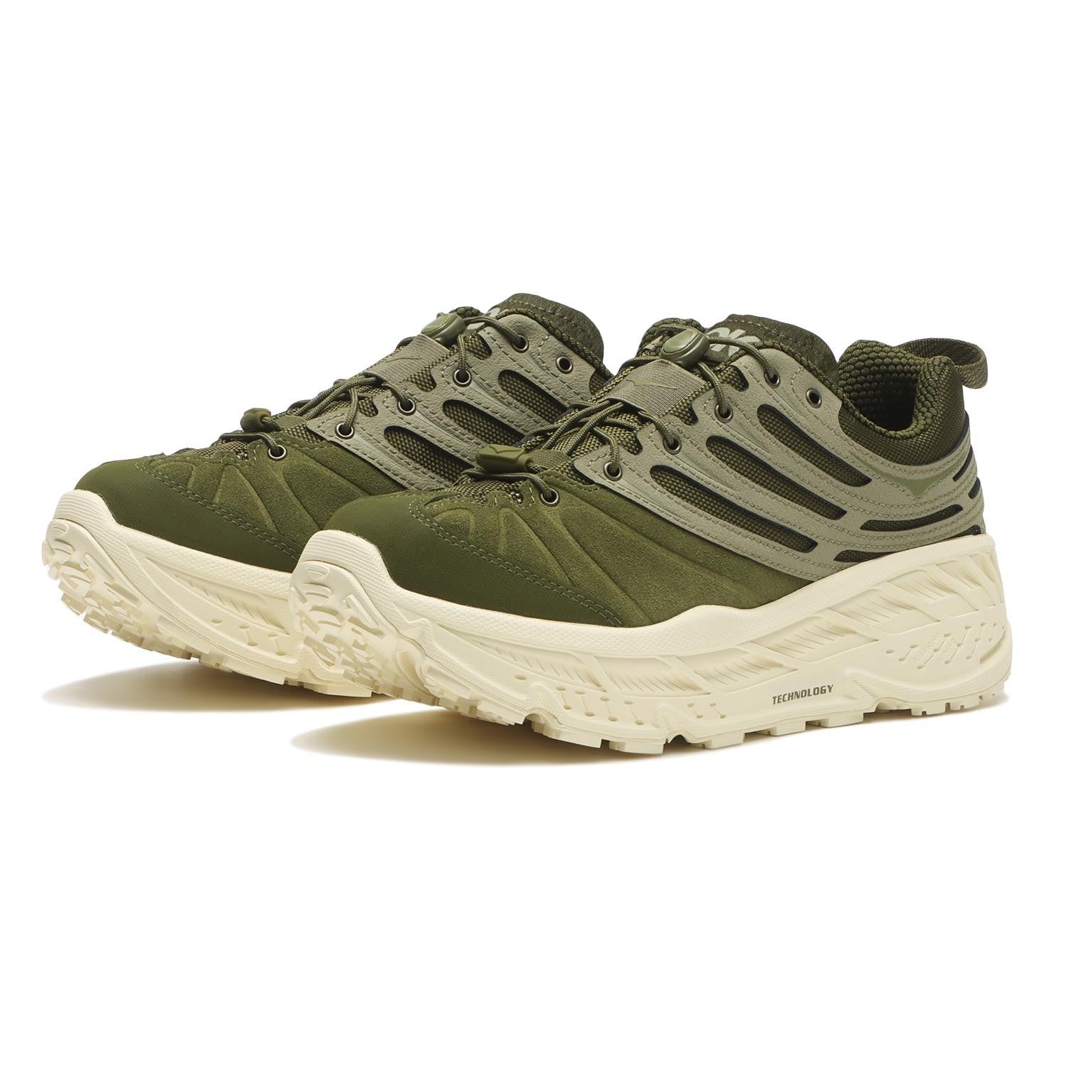 1166450-MRNW Hoka Stinson Evo OG TP Moss Green Wild Mushroom (Men's)