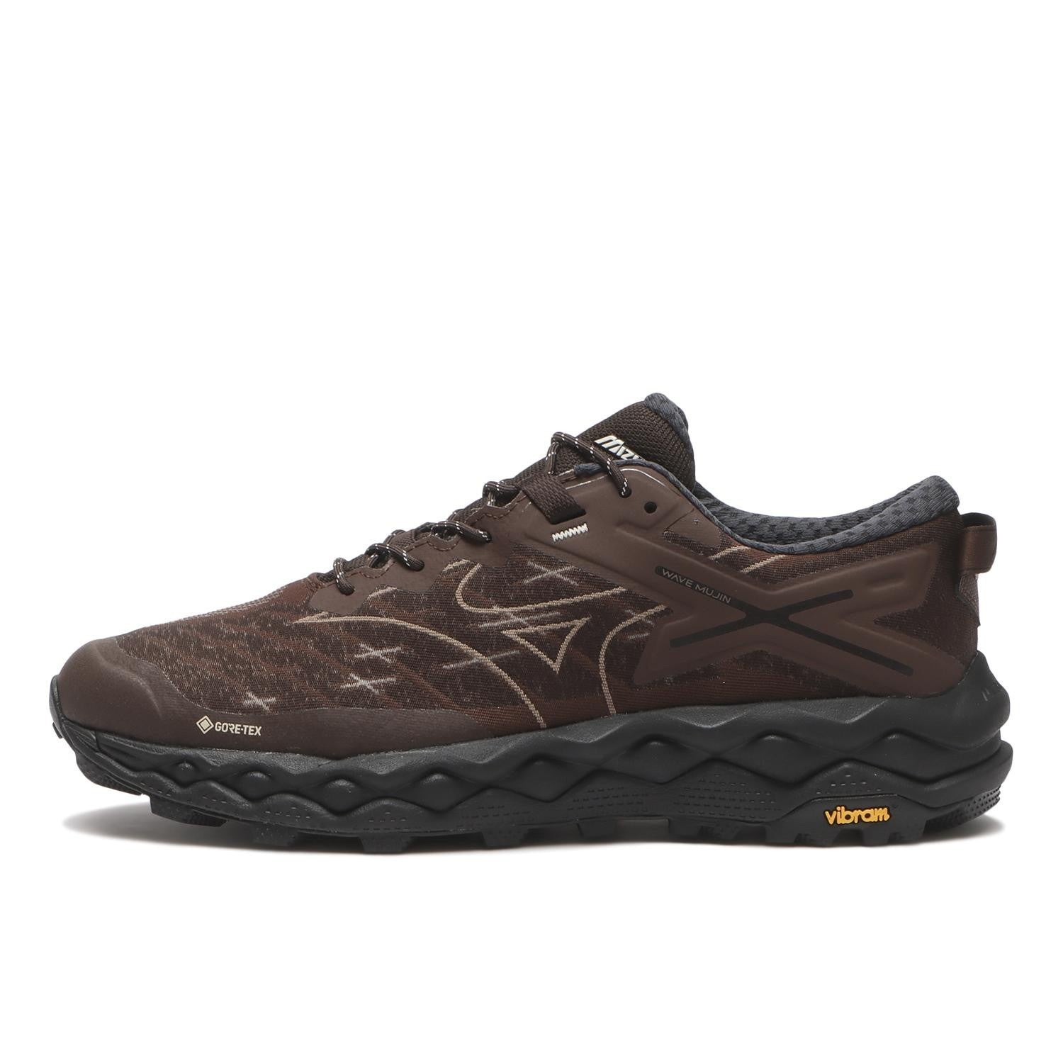 D1GA250104 Mizuno Wave Mujin LS GORE-TEX Dark Brown Brown Black (Men's)