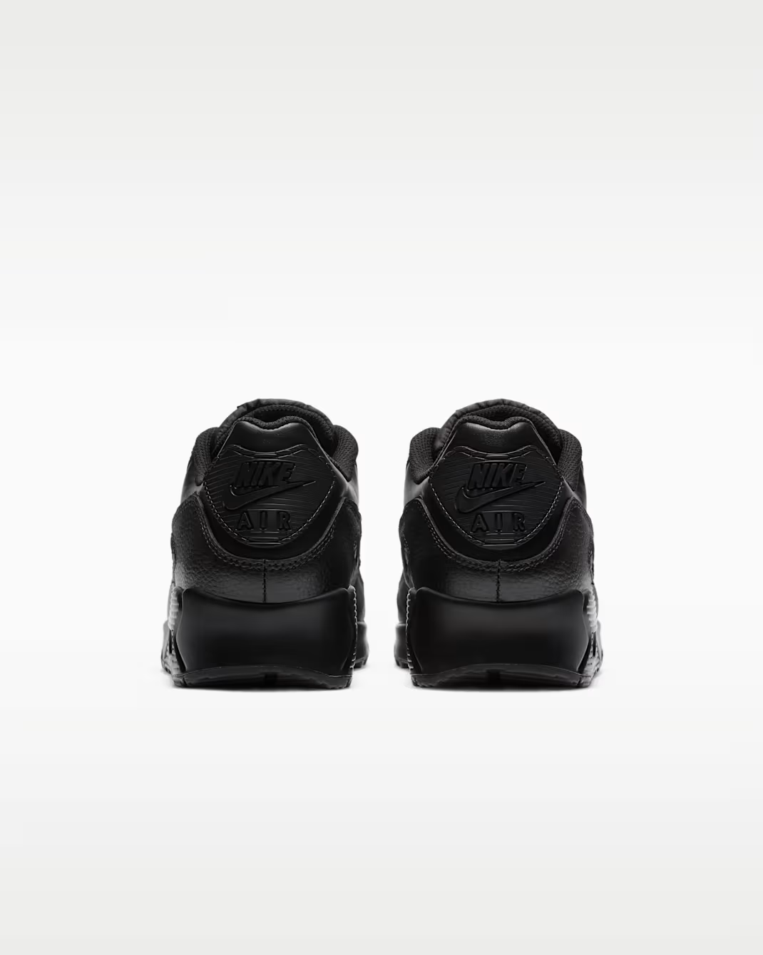CZ5594-001 Nike Air Max 90 Leather "Triple Black" (Men's)