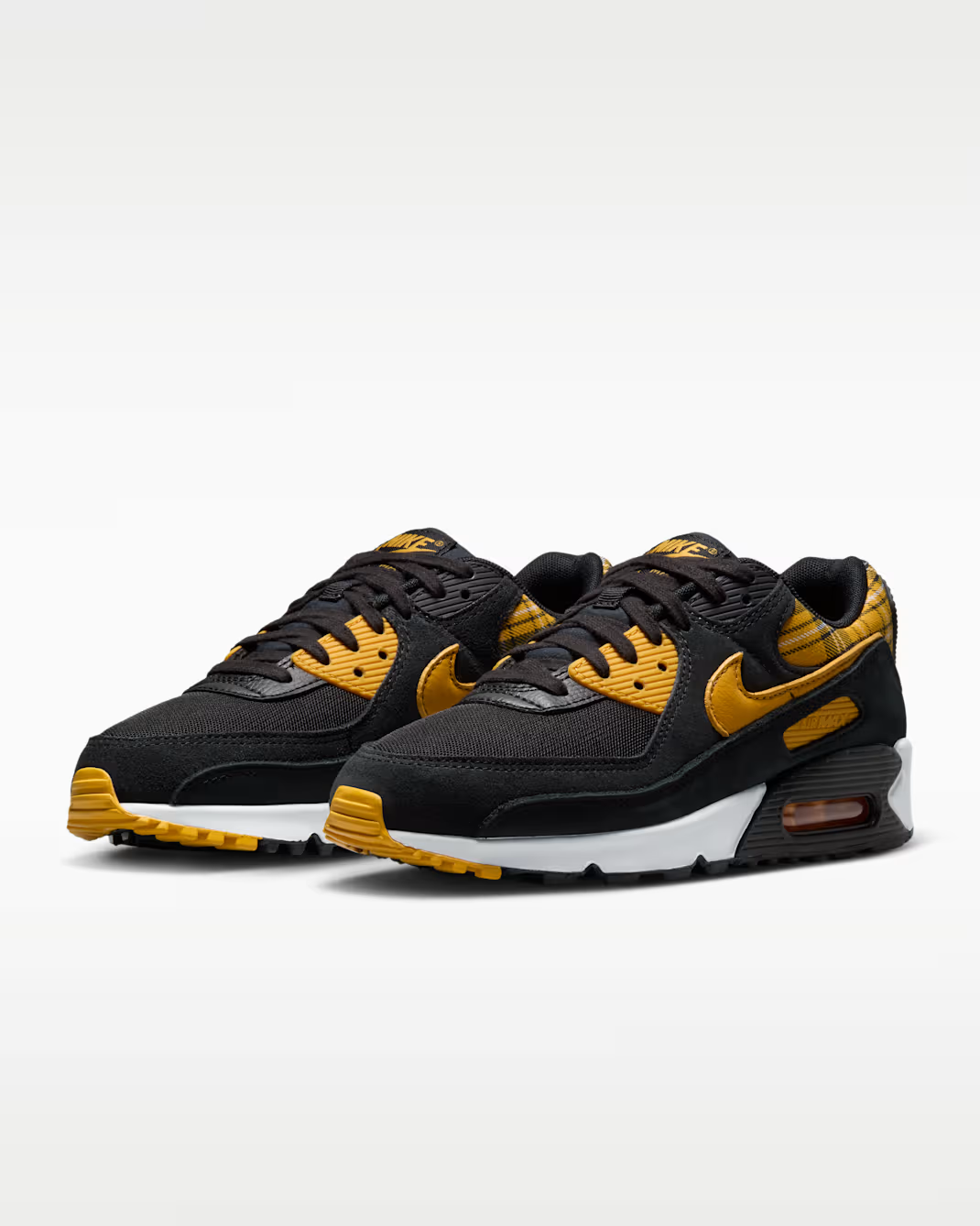 IR5598-001 Nike Air Max 90 "Yellow Plaid" (Men's)