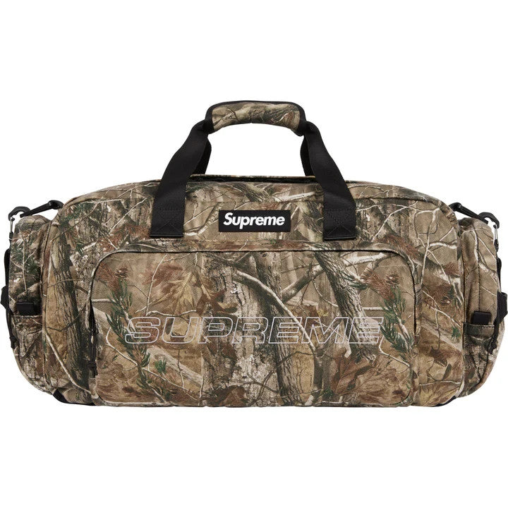 Supreme Denim Duffle Bag Realtree AP Camo