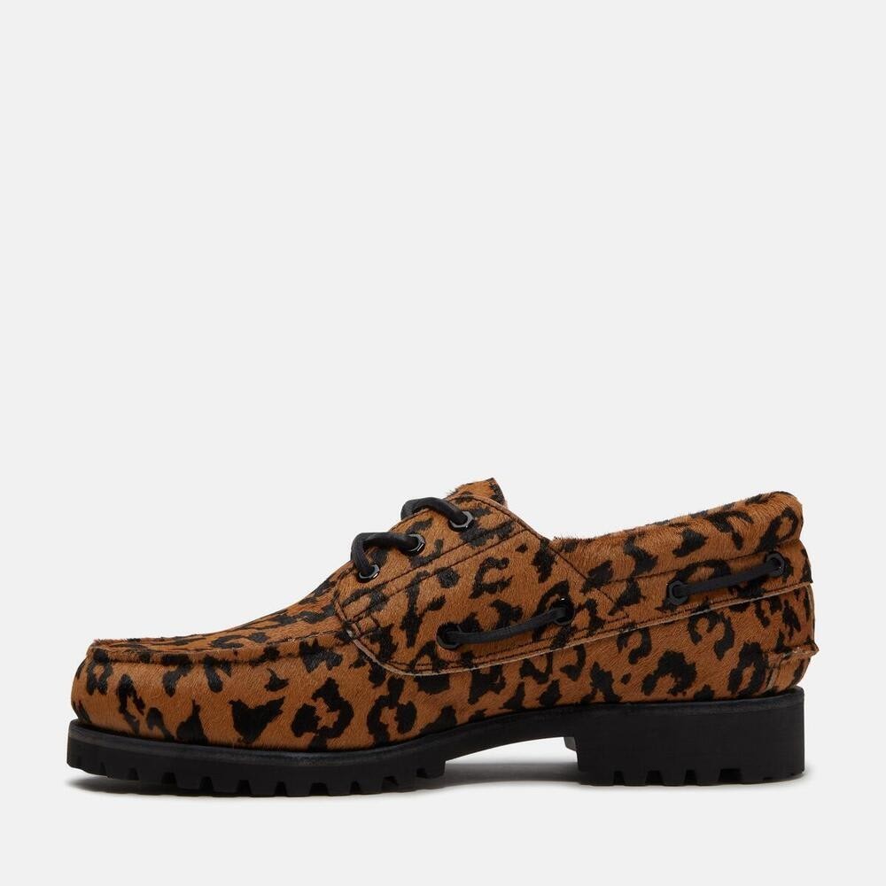TB0A44YFAHC WACKO MARIA Timberland 3 Eye Classic Lug Leopard (Men's)