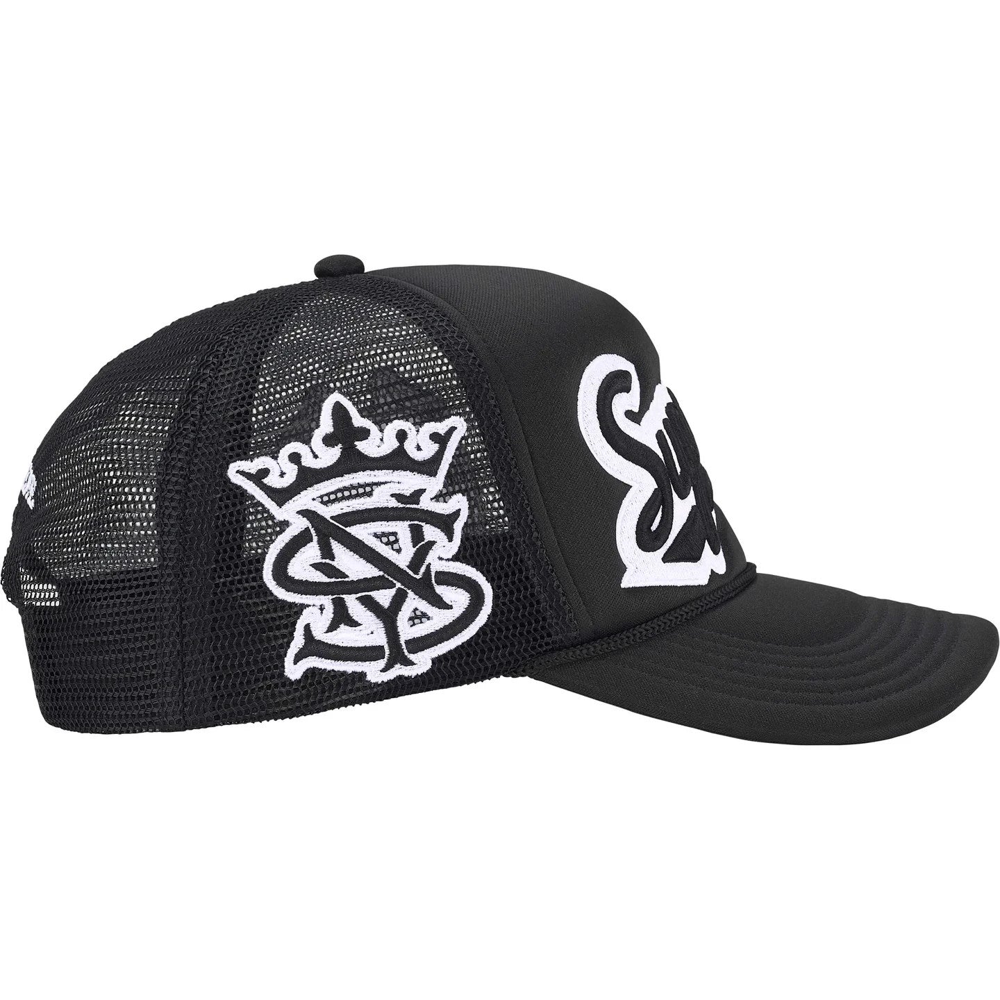 Supreme University Mesh Back 5-Panel Black