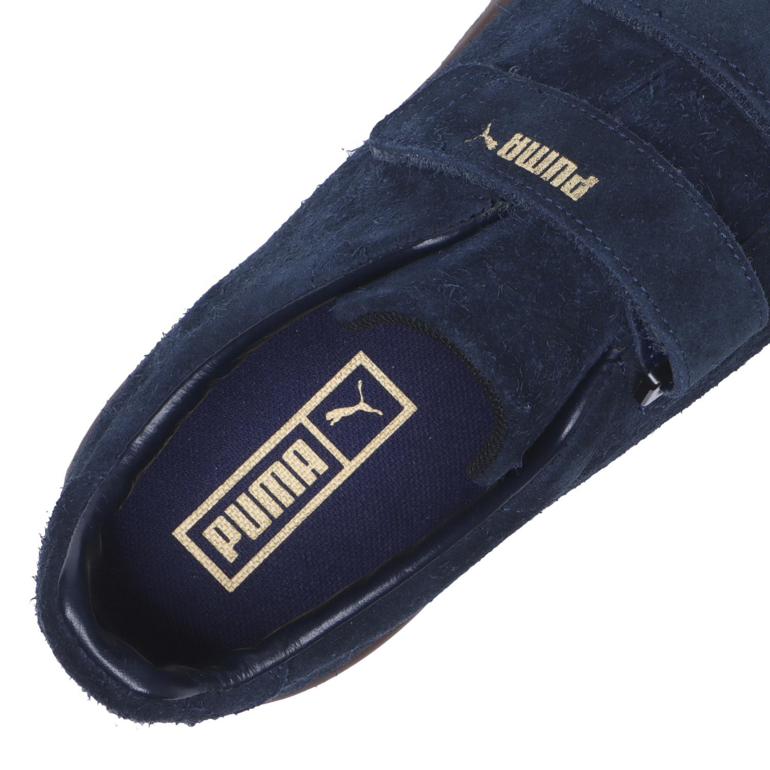 401531-01 BILLY'S Puma Suede V MIJ Puma Navy (Men's)
