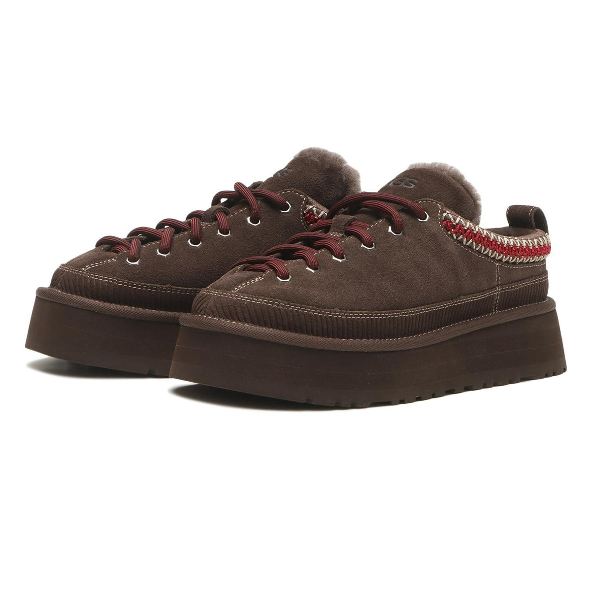 1180361-BCDR UGG HERITAGE LACE-UP SLIPPER (Women's)
