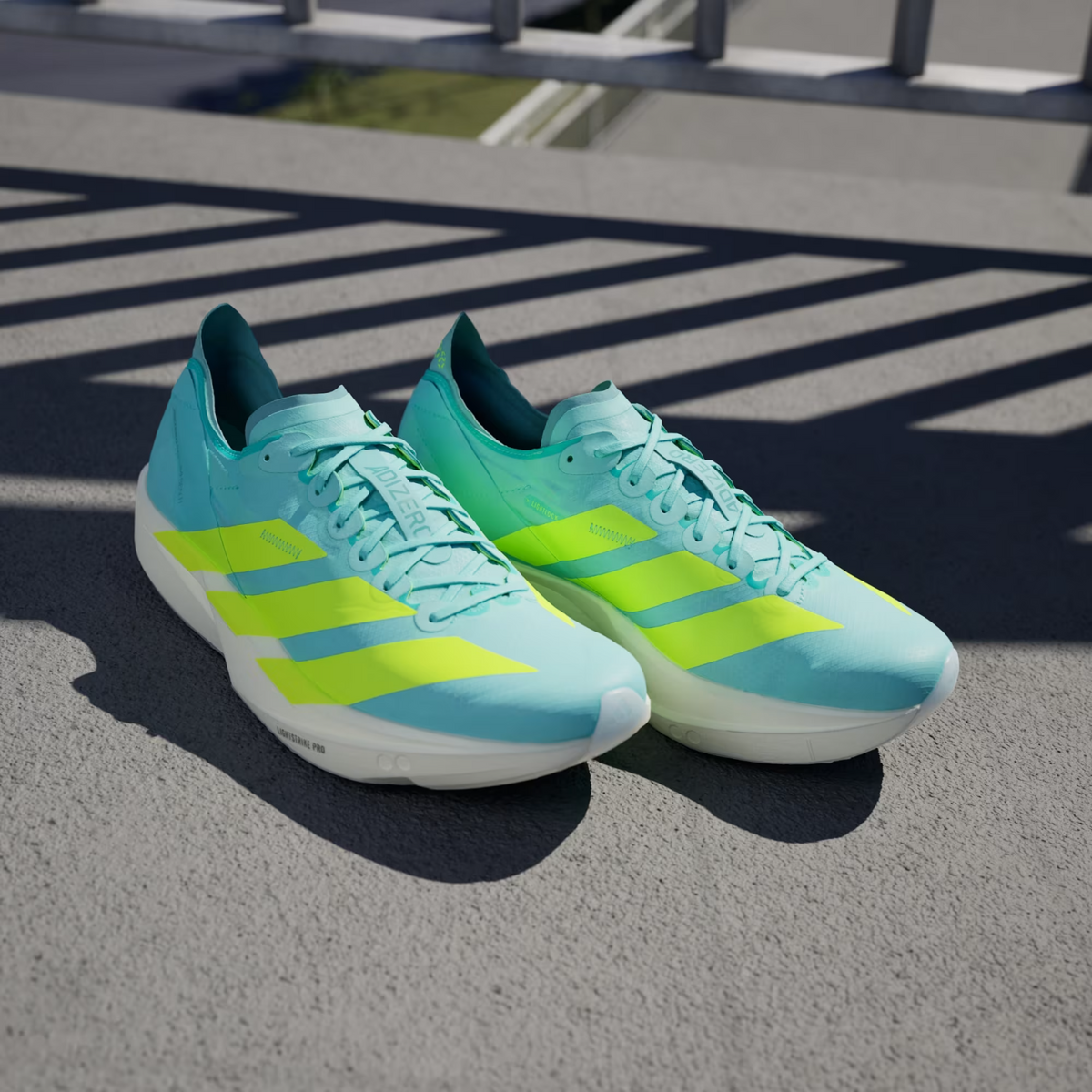JQ2813 adidas Adizero Takumi Sen 11 Blue Zero Metalic Mint Ton (Men's)