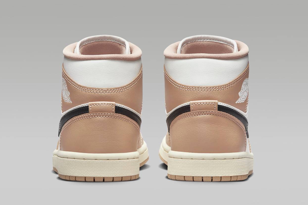BQ6472-103 Nike Air Jordan 1 Mid Desert (Women's)