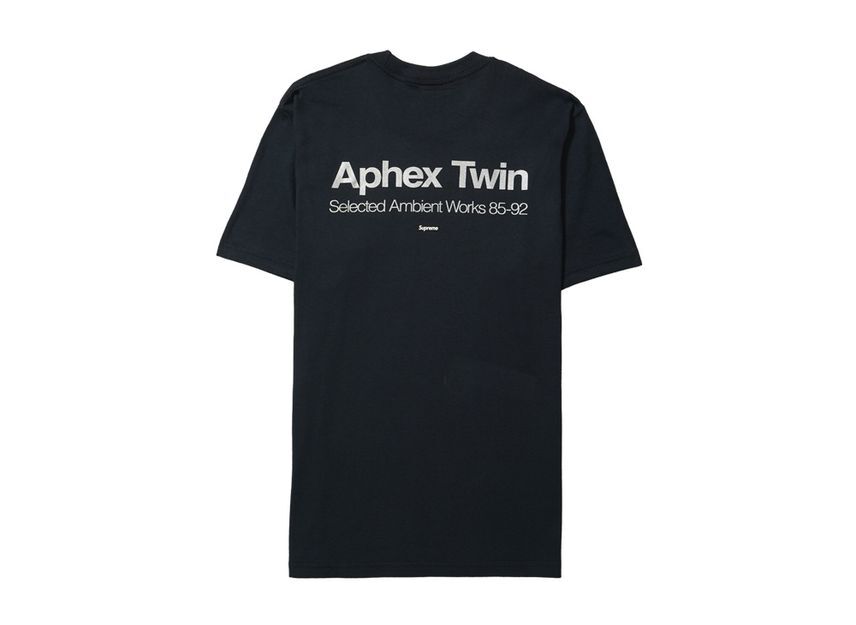 Supreme Aphex Twin Ambient Works Tee Navy