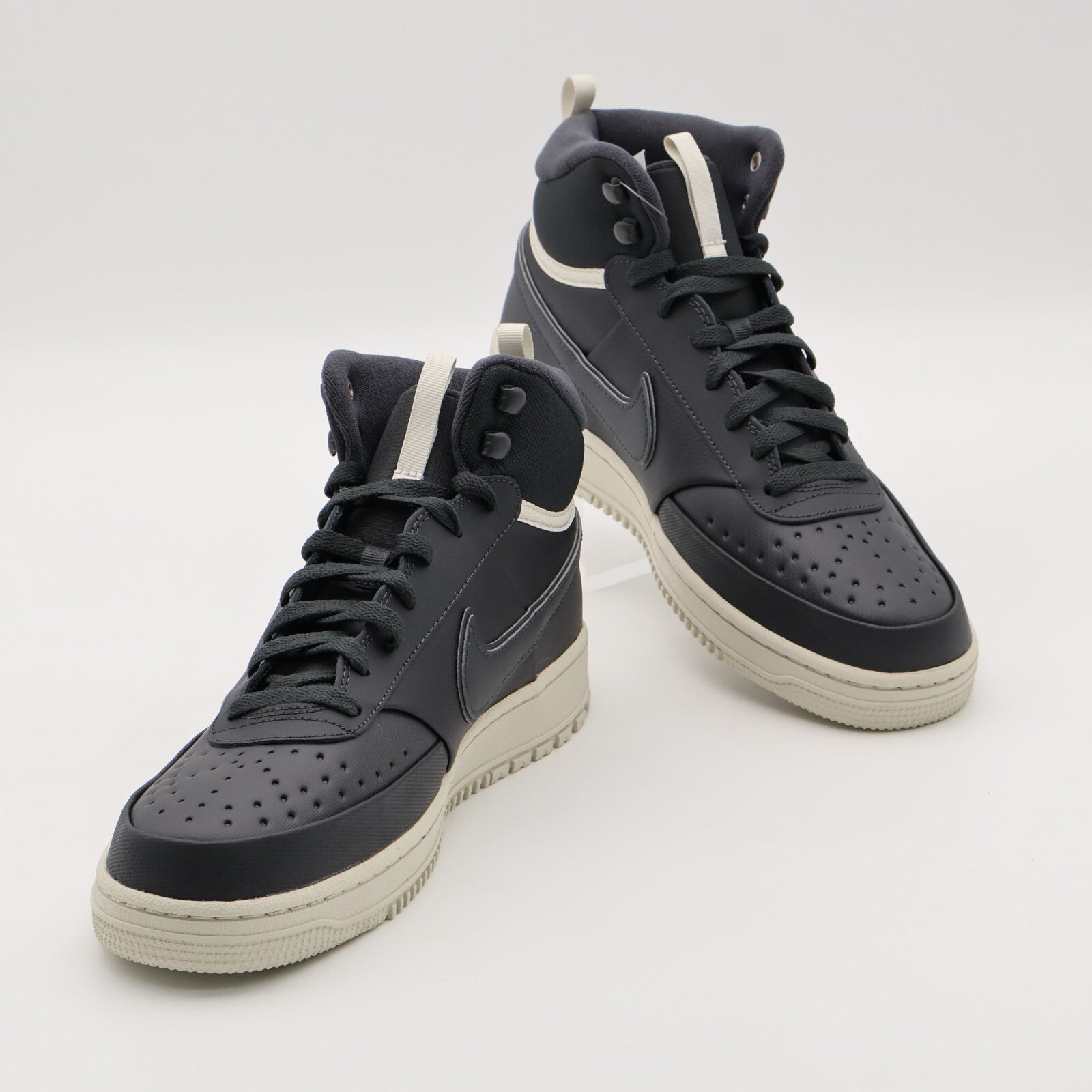 DR7882-003 Nike Court Vision Mid Dark Smoke Grey Light Bone (Men's)