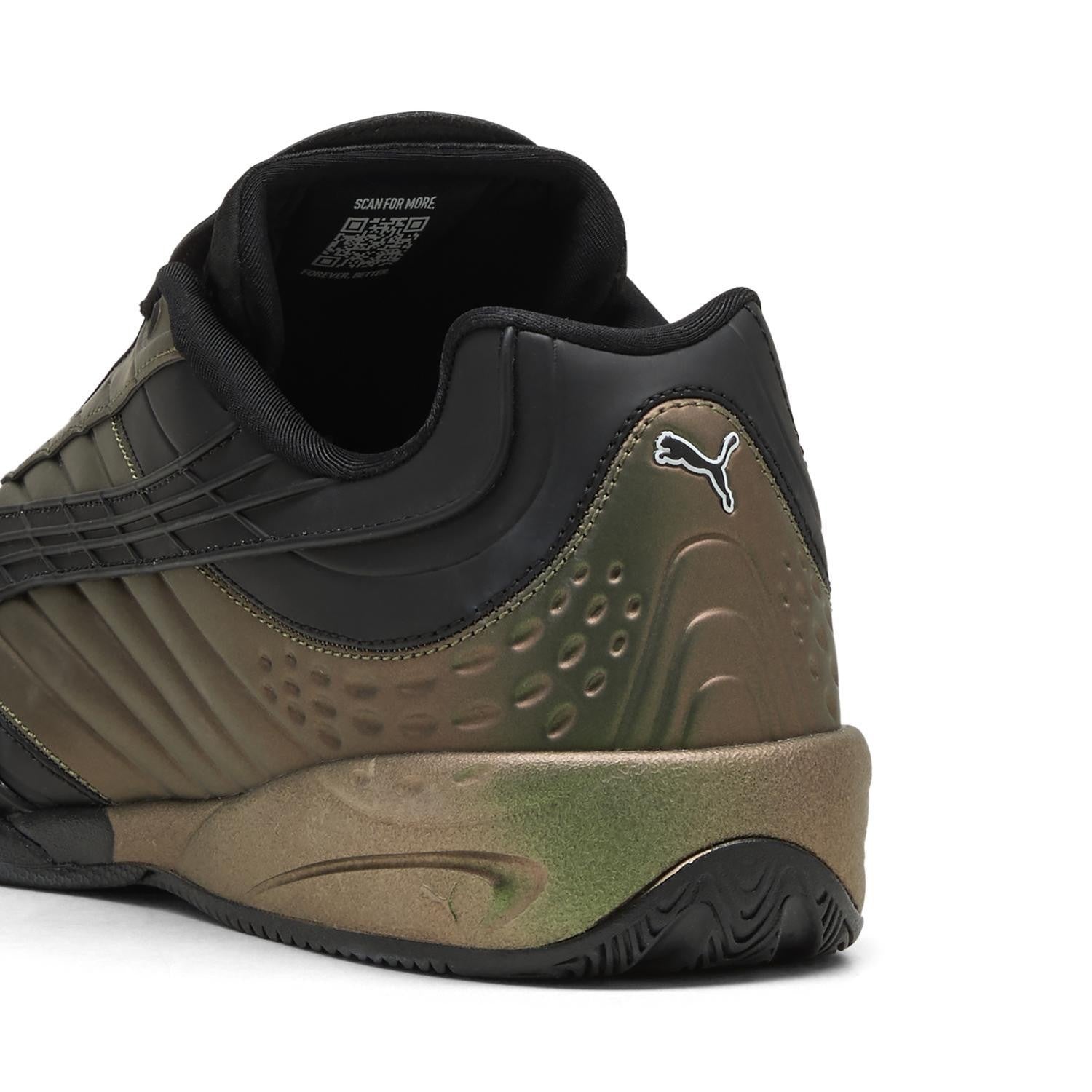 404356-02 Puma V-S2 Spectrum PUMA Black Iridescent Green (Men's)