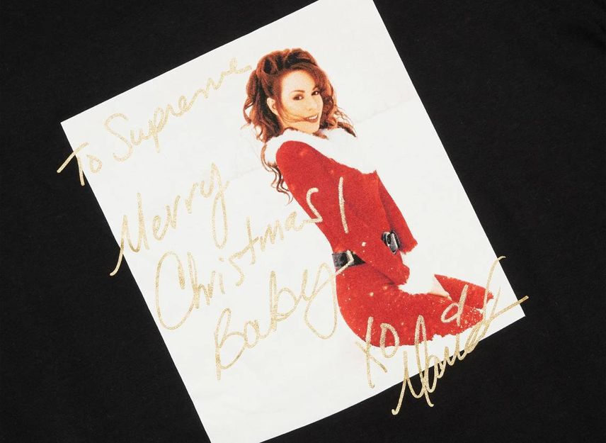 Supreme Mariah Carey Tee Black