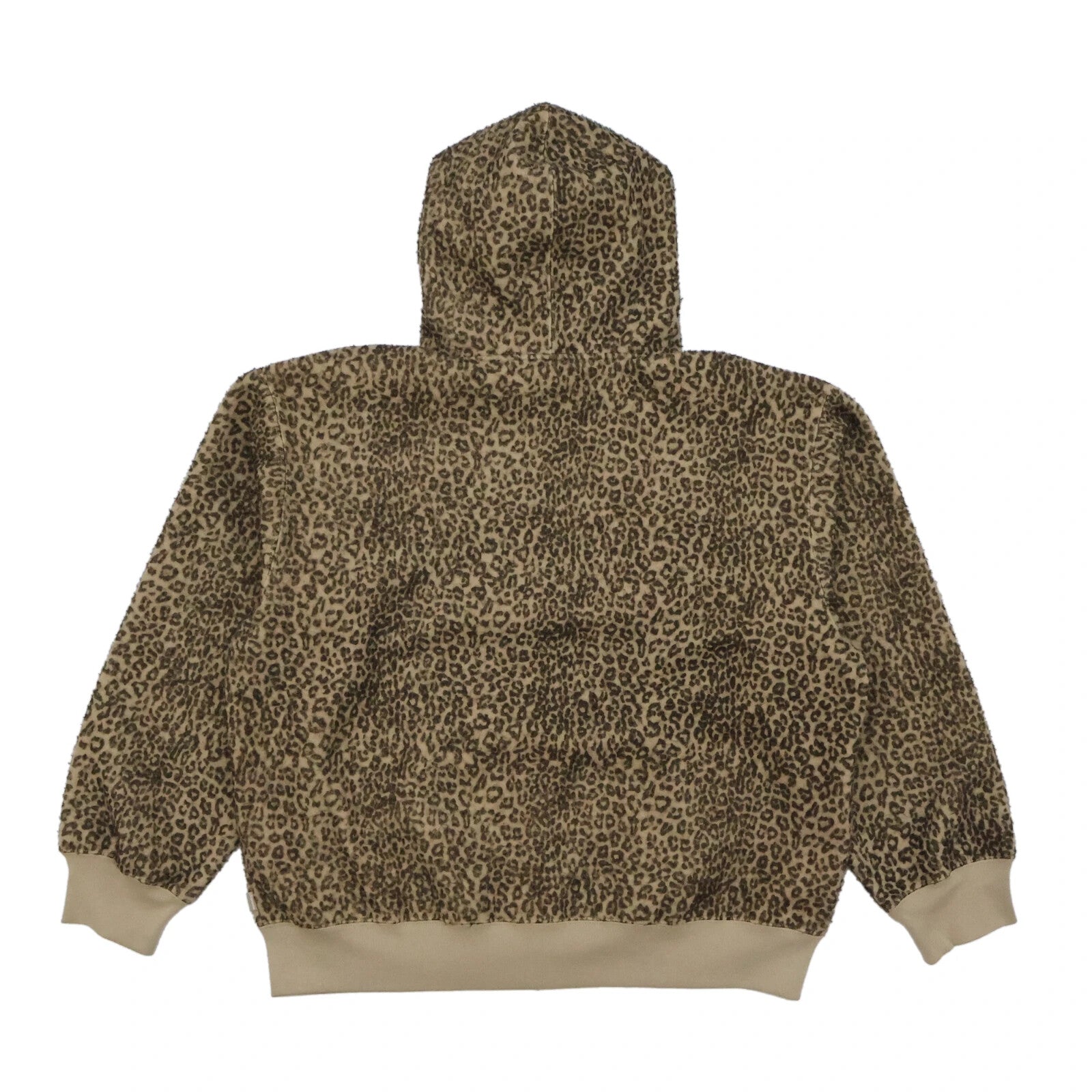 Supreme Pilled Zip Up Hooded Sweatshirt Cheetah