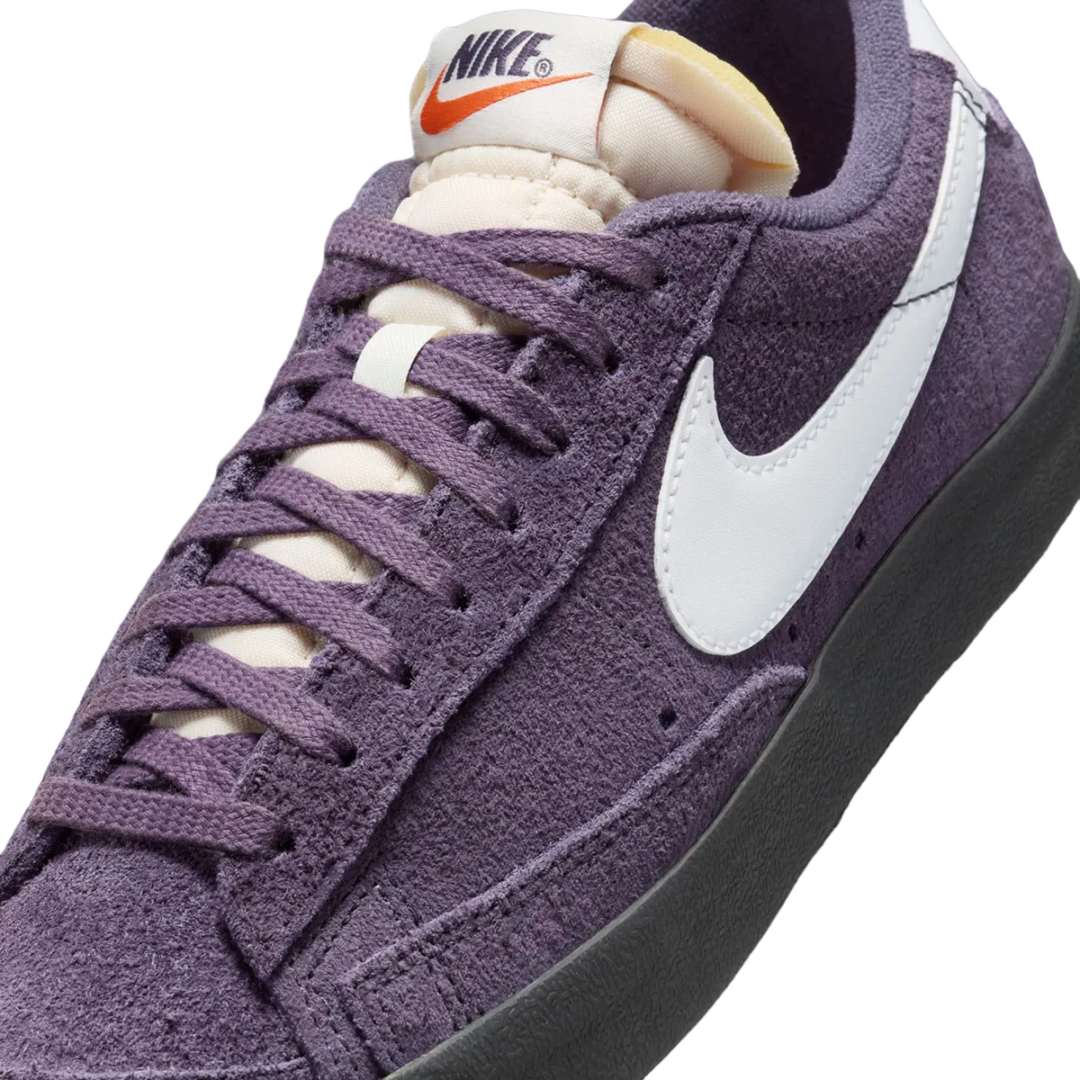 FQ8060-500 Nike Blazer Low '77 Vintage Dark Raisin Off Noir Sail (Women's)