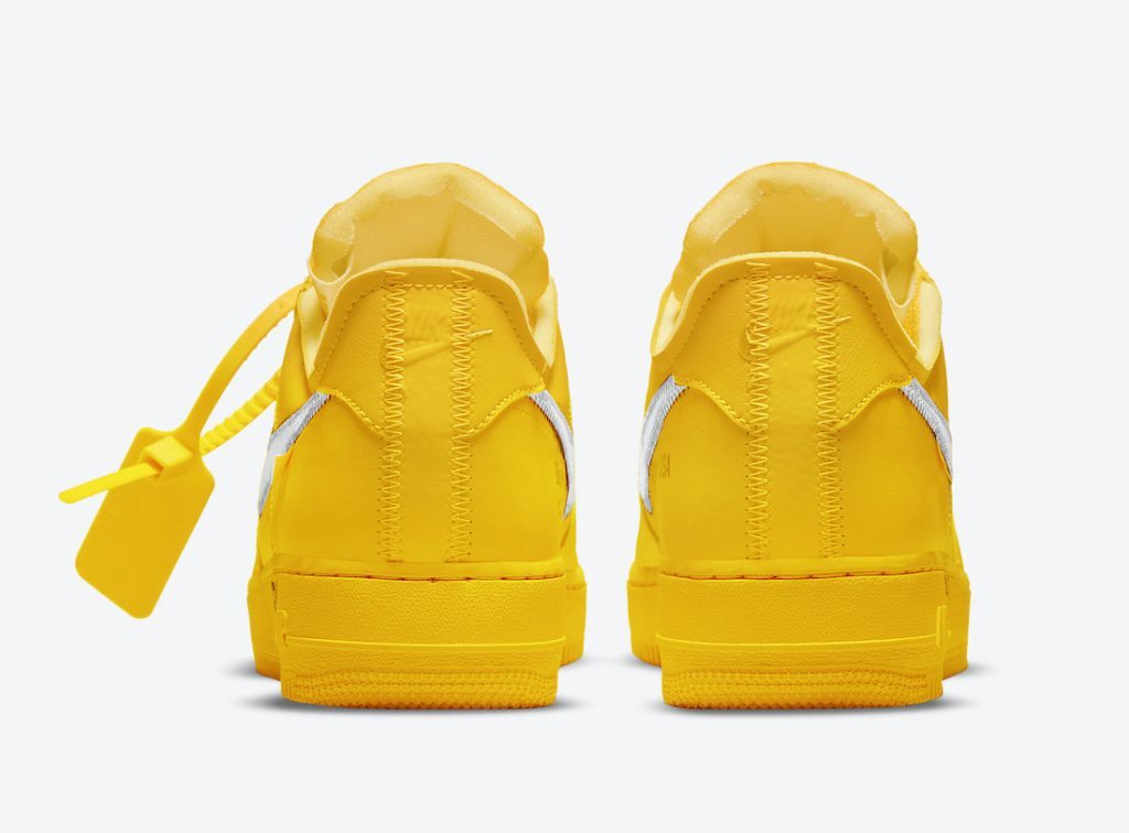 DD1876-700 Off-White Ã Nike Air Force 1 Low University Gold (Men's)