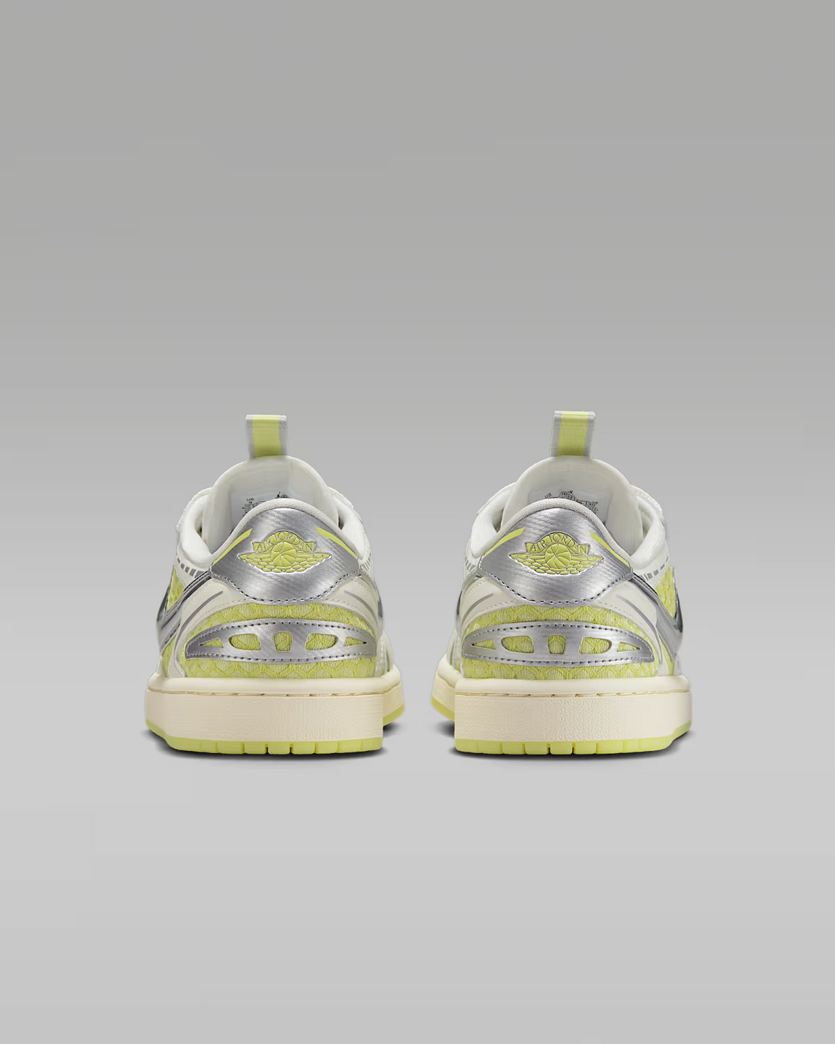 HQ2186-130 Nike  Air Jordan 1 Low Method Of Make V3 Sail Luminous Green(Women's)